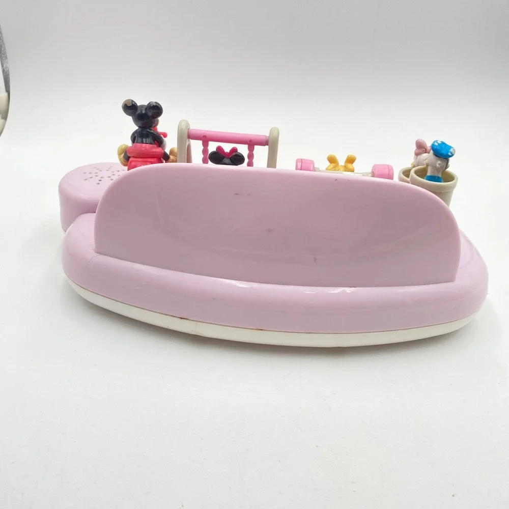 Disney Mickey Mouse and Friends Musical Piano Toy Pink Purple Playground Video